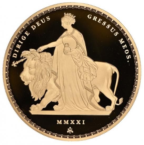 セントヘレナ 2021 ウナとライオン 5オンス 金貨 NGC PF70 ULTRA CAMEO