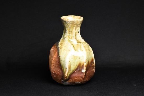 神山清子／信楽自然釉徳利 KOUYAMA Kiyoko / Shigarakishizenyuu