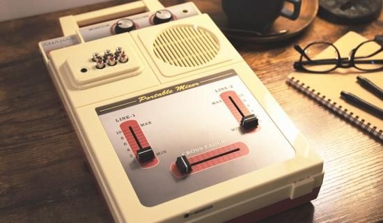 電池で使える、ポータブルDJミキサー/ポータブルDJセット/ポータブルDJ