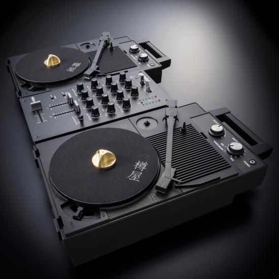 超レア品！】樽屋ポータブルDJBlack 7” slip mats Edition - 「樽屋