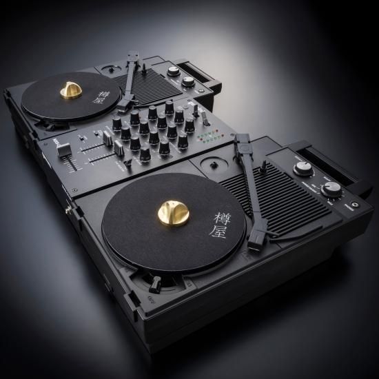 超レア品！】樽屋ポータブルDJBlack 7” slip mats Edition - 「樽屋