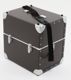 EPC-70Wood,7インチレコード・ケース「EP盤レコード80枚収納」「フタ