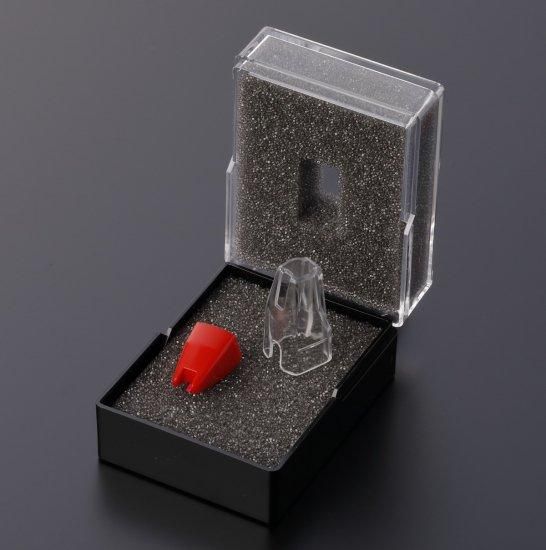 レコード針「樽屋」純国産 / 音質重視 / 01M赤の専用交換針/ ディスク