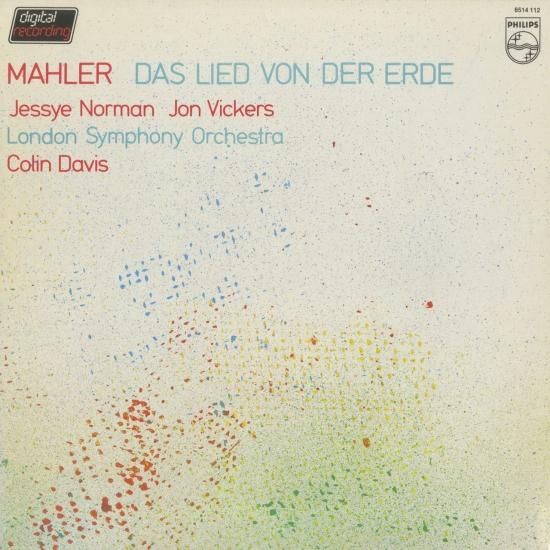 マーラー 大地の歌 ジェシー・ノーマン コリン・デイヴィス