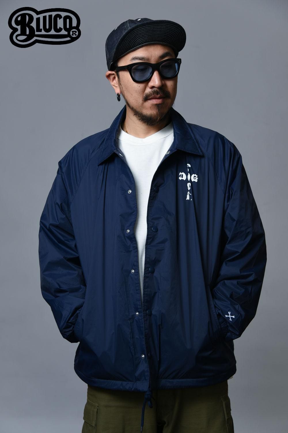 BLUCO WORK GARMENT(ブルコ) コーチジャケット COACH JACKET -DOGTOWN