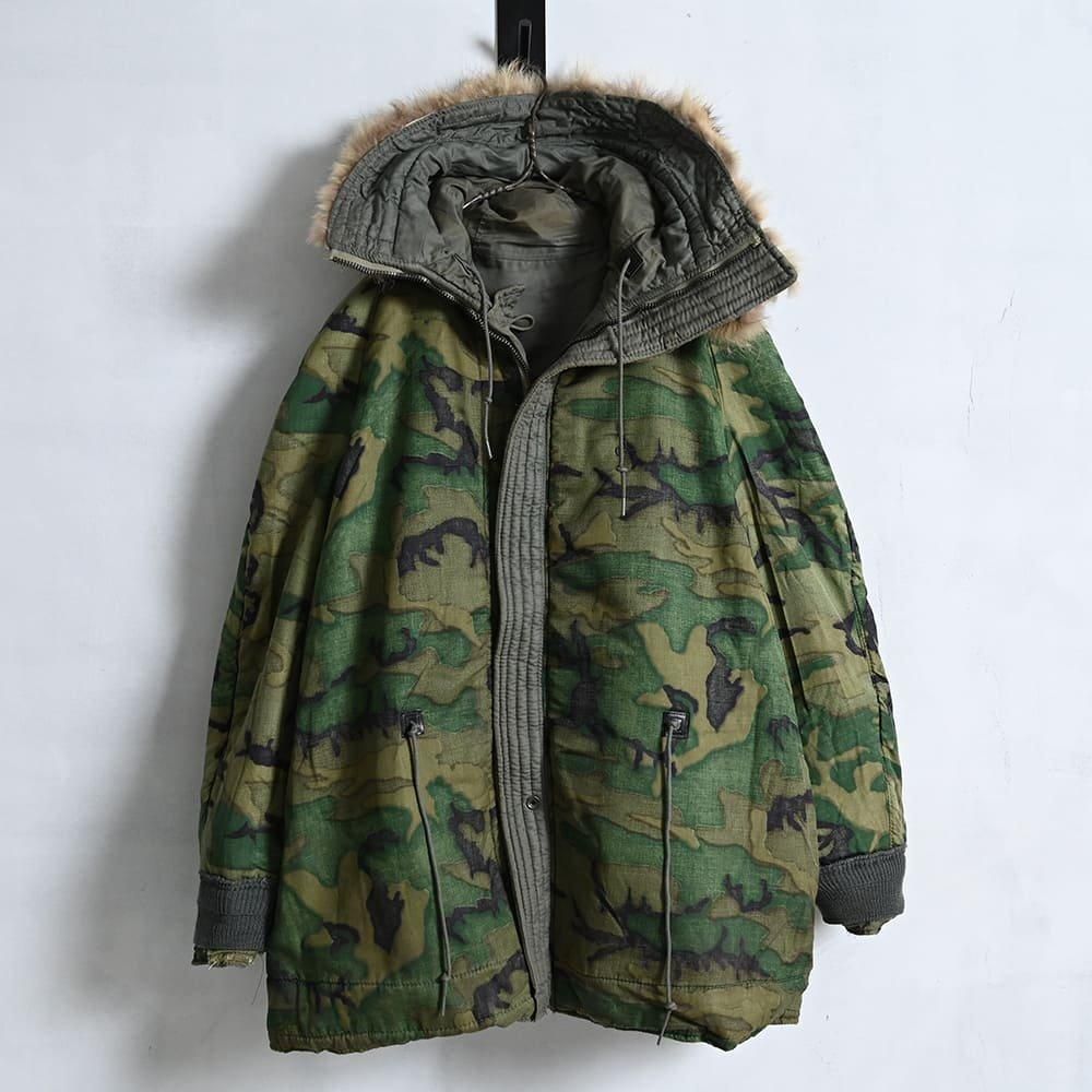 USAF N-3B FLIGHT JACKET WITH STENCIL（'72/LARGE） - 古着屋