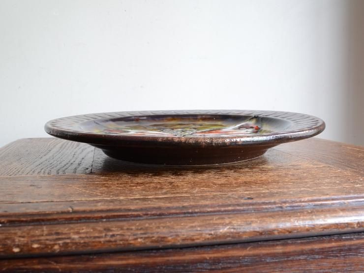 ヴィンテージ 壁掛け陶器プレート (絵皿)｜アンティーク雑貨｜CHELSEA