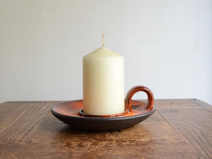ヴィンテージ 陶器キャンドルホルダー｜アンティーク雑貨｜CHELSEA