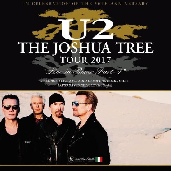 U2 (2CD)「The Joshua Tree Tour 2017 Live in Rome Part-1」 - Hard