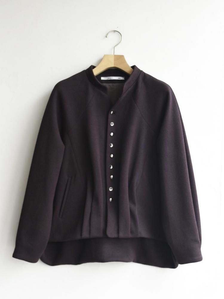 Boucle Knit Jacket NAVY.WO ネイビーウォ公式オンライン通販サイト