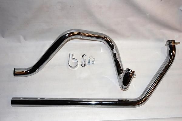 エキゾーストパイプ ショベル FLH 1-3/4 左右セパレート 2本だし