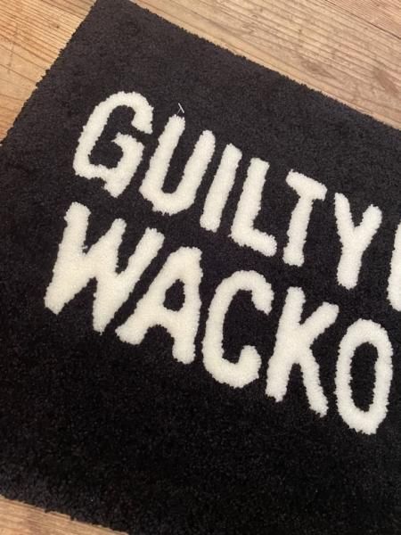 WACKO MARIA (ワコマリア) RAG MAT(ラグマット) BLACK