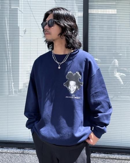 WACKO MARIA (ワコマリア) JEAN-MICHEL BASQUIAT / CREW NECK SWEAT