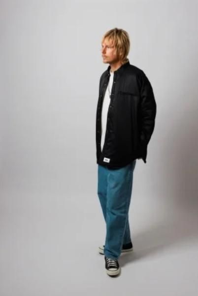 WAX (ワックス) Quilted lined shirts jacket (キルティングシャツ