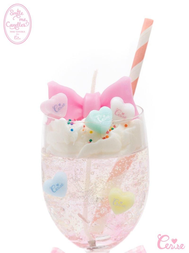 Smile me | ミニハートキャンディキャンドルセット - Cerise Web Store