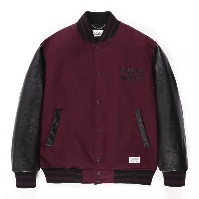 LEATHER VARSITY JACKET (TYPE-2) | WACKO MARIA - ワコマリ | Specs
