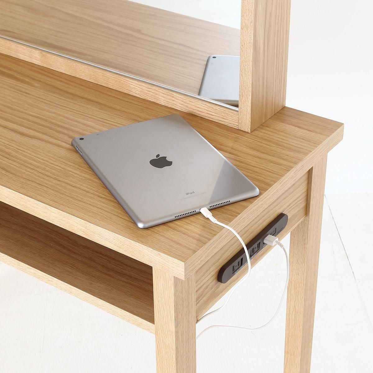 美容室サロン用セット面 ドレッサースタジオミラー フリール（ホワイト