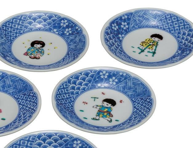 4.5号皿揃 わらべ