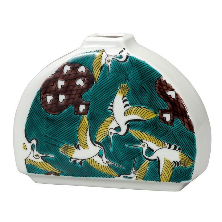 5号一輪生 古九谷風かるた / 大志窯