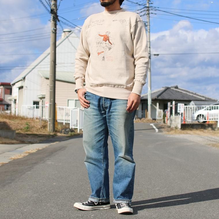 ウエアハウス WAREHOUSE スウェット SWEAT Lot403 PATSY オートミール