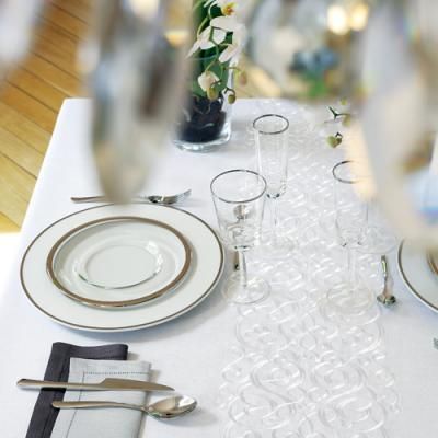 ALEXANDRE TURPAULT＞テーブルクロス／ランナー 'INDRA' - ASAHEI