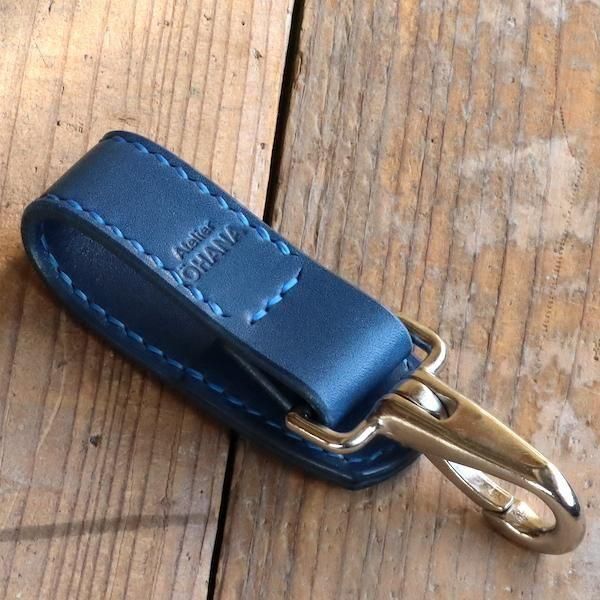 ベルトループキーホルダー KH01 [栃木レザー使用] - 革工房OHANA