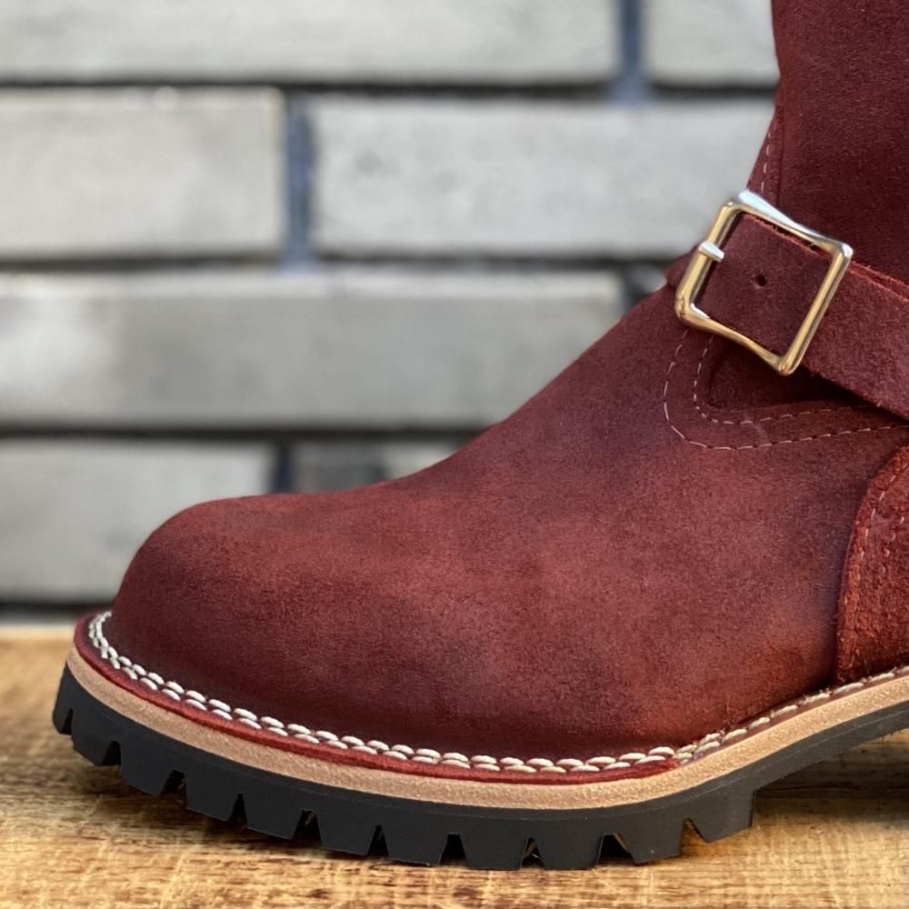 オーダーメイド】BOSS Burgundy Roughout #100sole 9