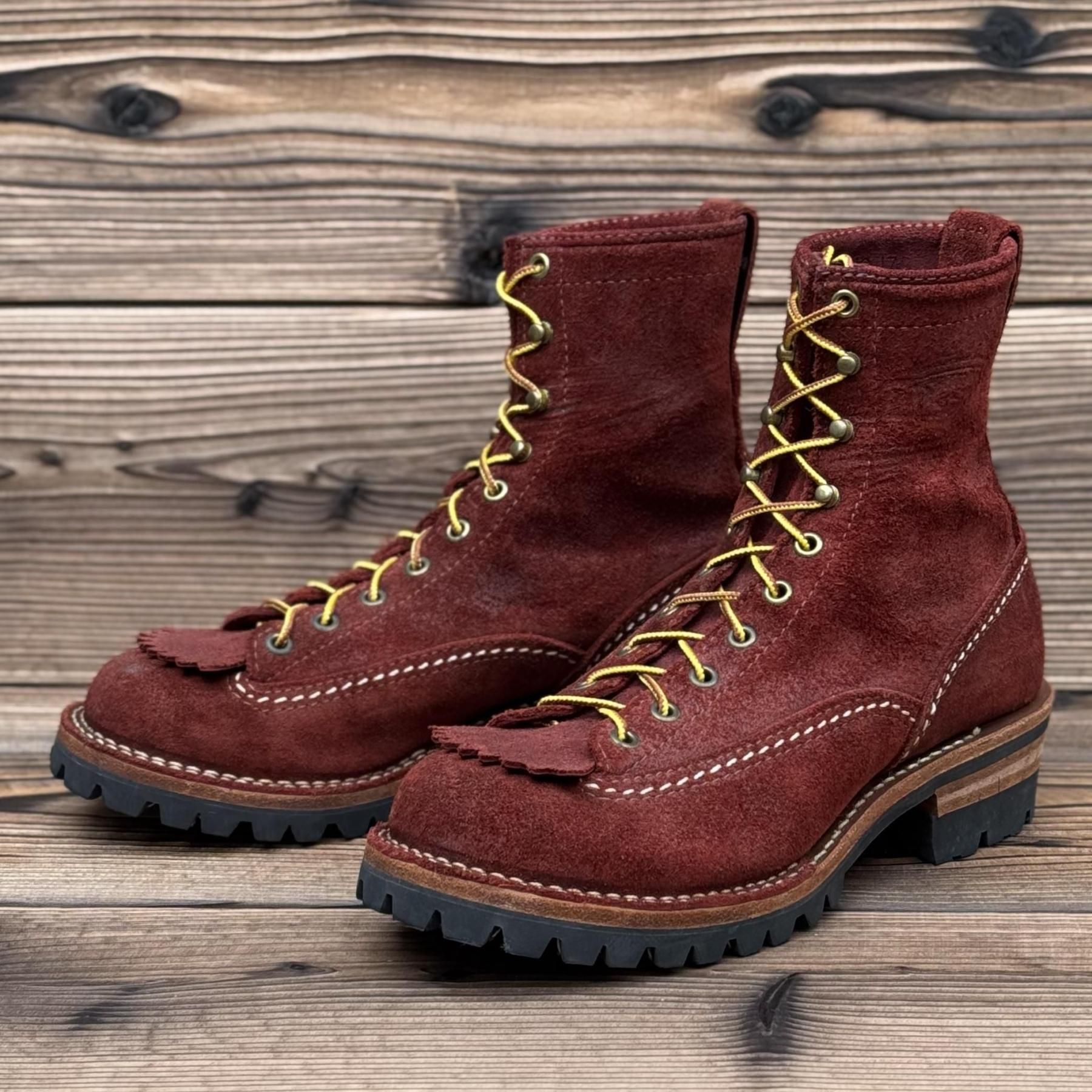 YOUR WESCO】JOBMASTER Roughout Burgundy 8