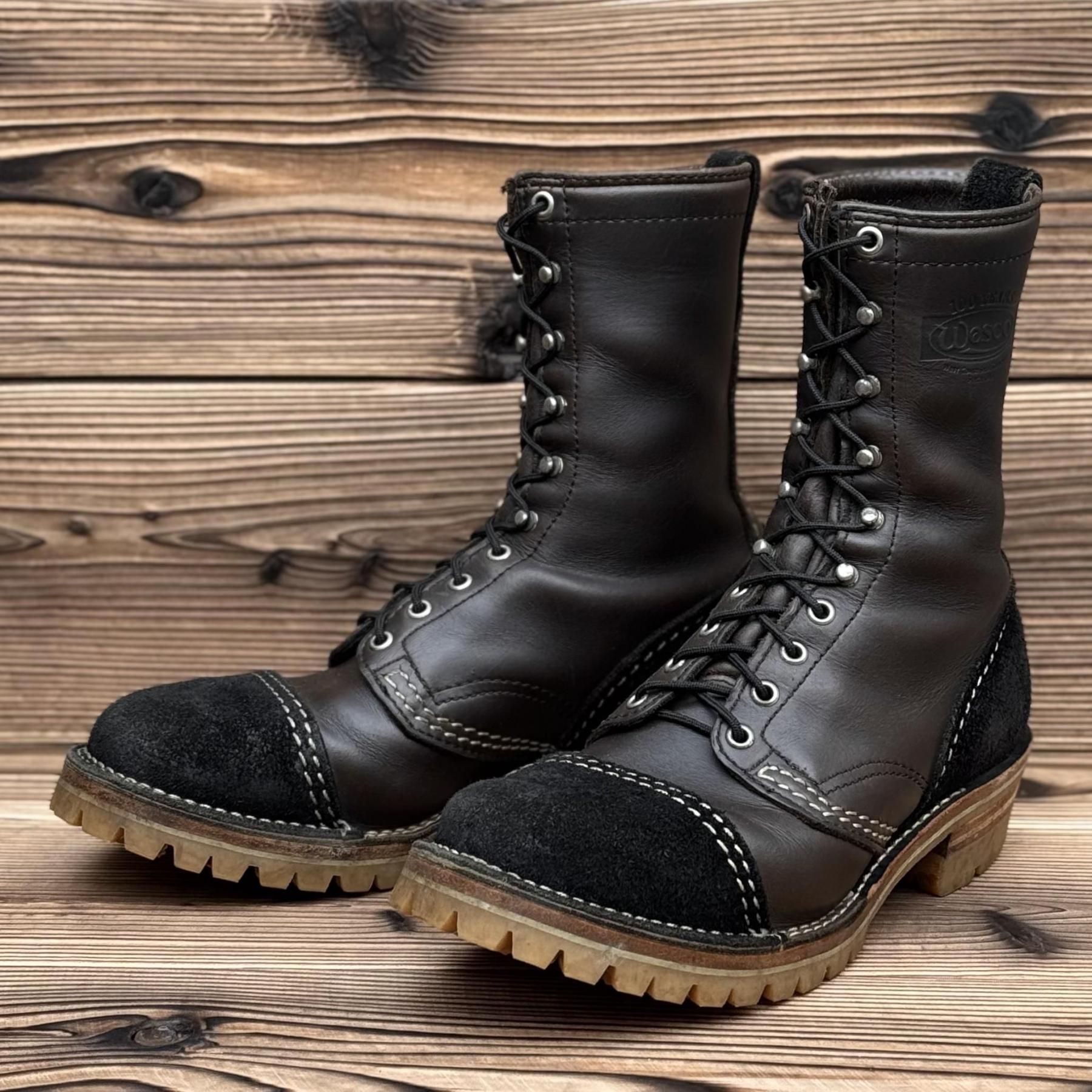 YOUR WESCO】JOBMASTER Charcoal x Roughout Black 10