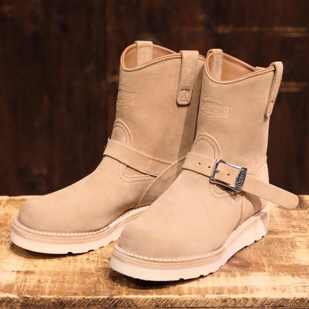 オーダーメイド】MORRISON Burlap Rough Out Raptor White 9