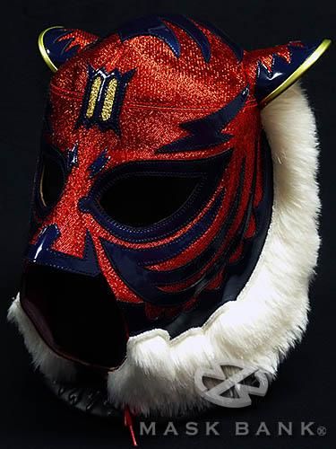 初代タイガーマスク 赤ラメ3マーク ブルメタ マスターグレード