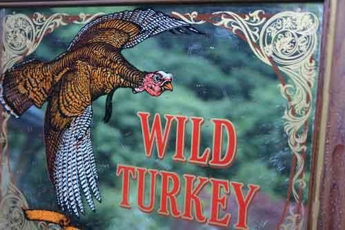ワイルドターキー パブミラー - 鎌倉 アメリカン雑貨 アンティーク