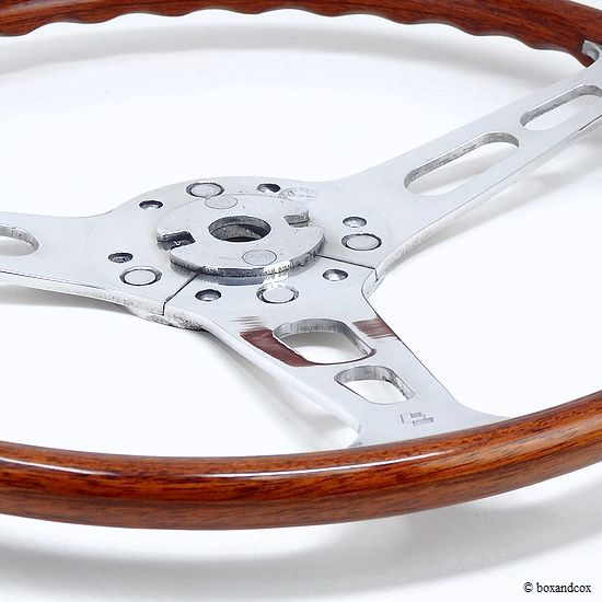 1960's LES LESTON DOUBLE SLOT WOOD STEERING WHEELS/レスレストン