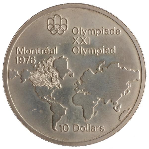 モントリオールオリンピック10ドル記念硬貨|コレクターズショップの