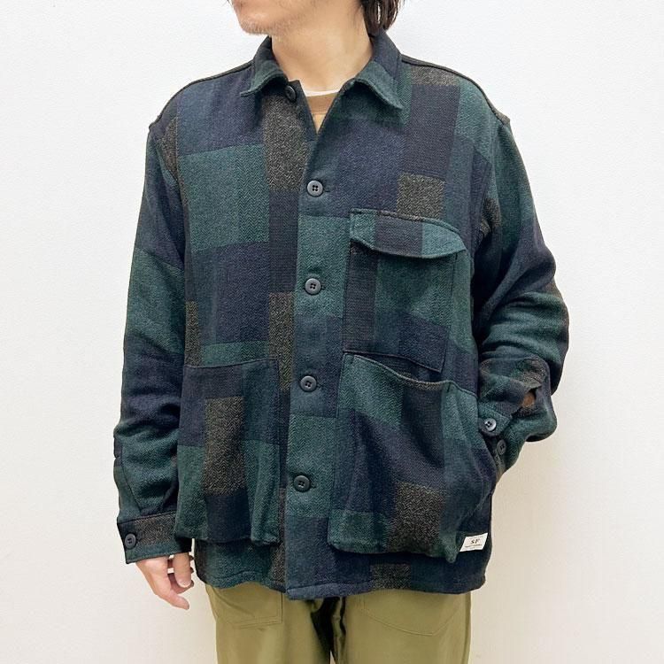 Digs Crew Half ”Cotton Tweed Patch Check