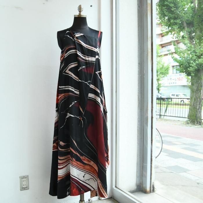 FUMIE=TANAKA フミエタナカ marble OP マーブルワンピース F25A-13