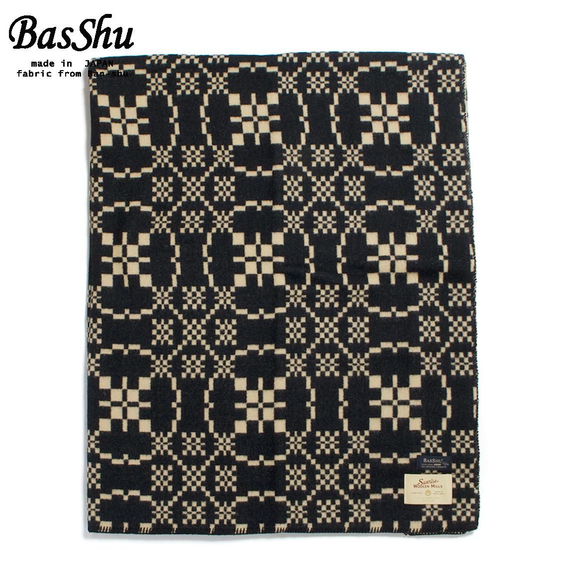 BasShu / バッシュ] Wool Blanket ウールブランケット 153×180