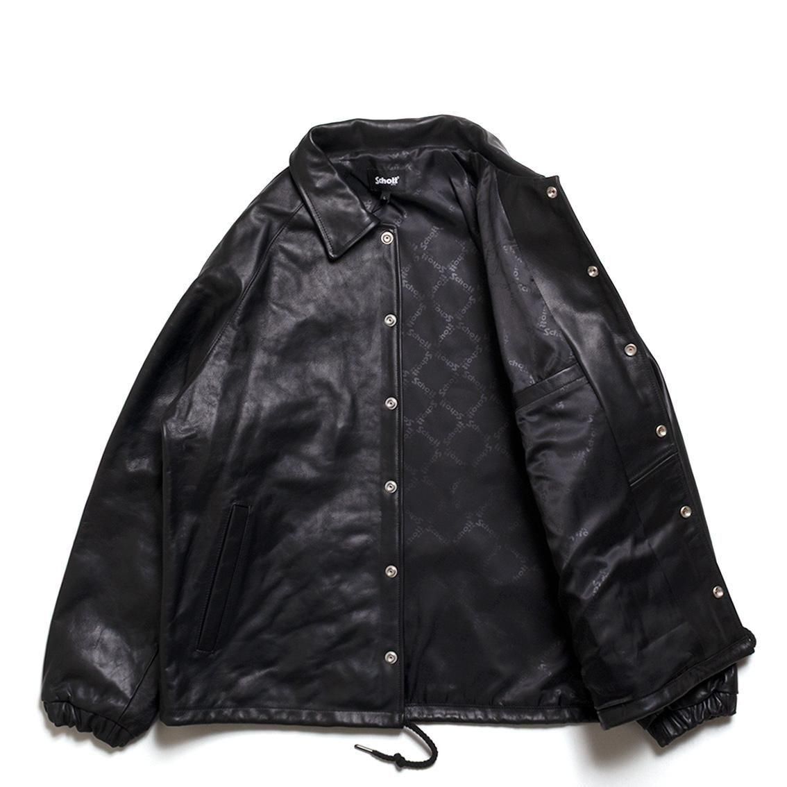 Schott / ショット]LEATHER COACH JACKET レザーコーチジャケット
