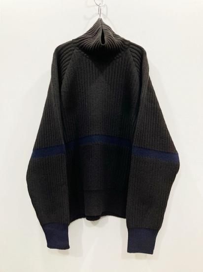 stein（シュタイン）2022AW 22AW THICK WALE RIB HIGH NECK LS チック