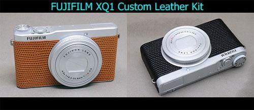FUJIFILM XQ1/XQ2用貼り革キット - Aki-Asahi Custom Camera Coverings