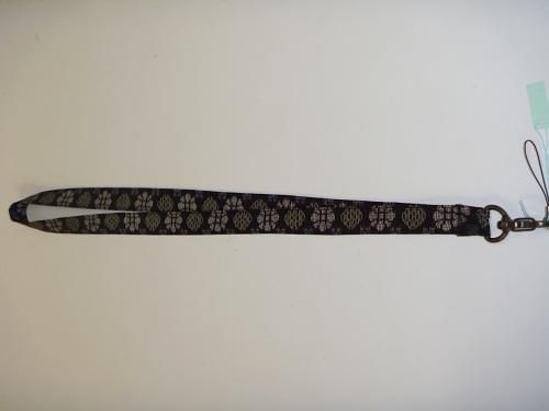 ネックストラップ 龍郷柄・4玉・色なし - 本場奄美大島紬 製造販売