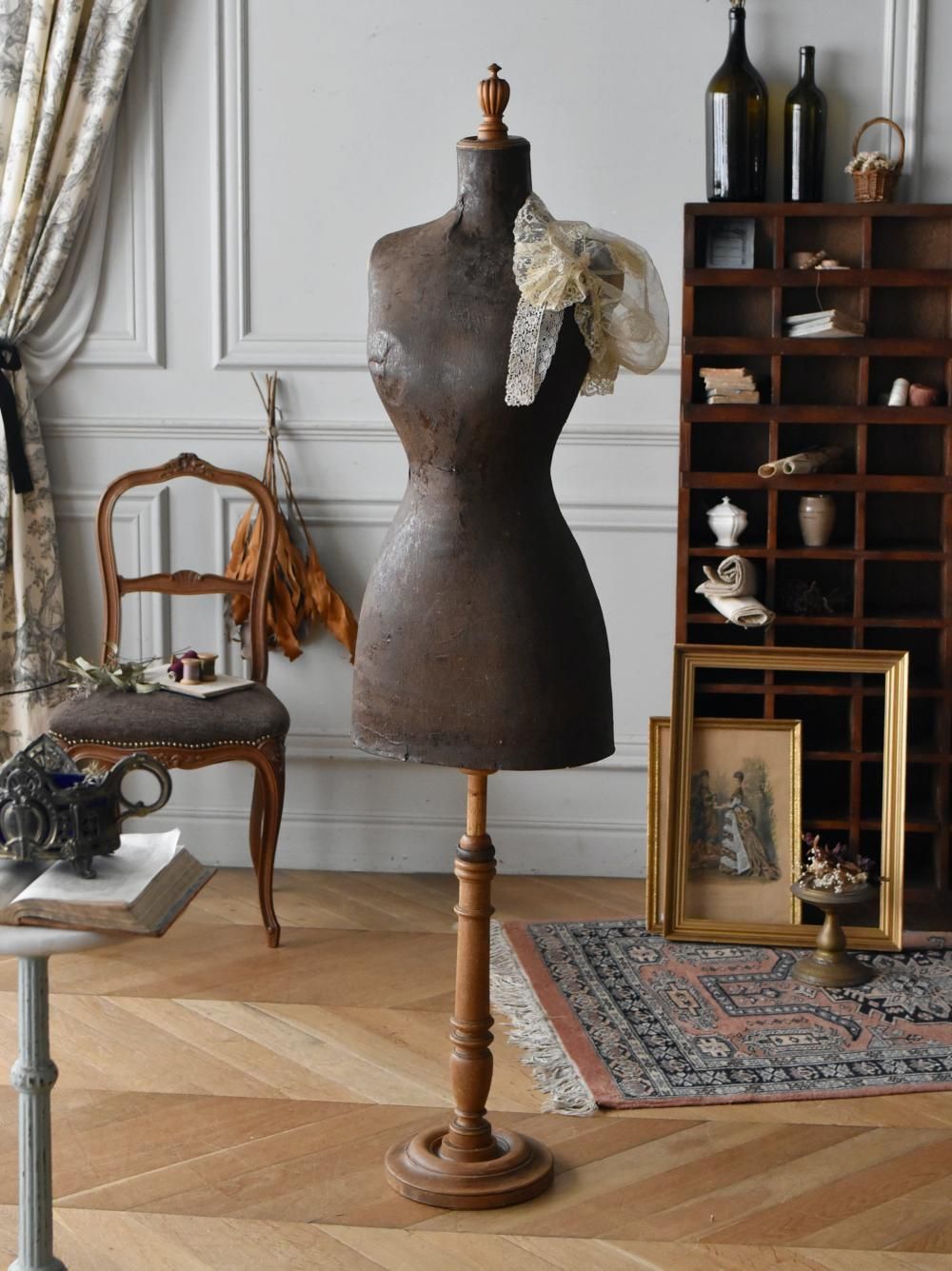フランスアンティーク家具 アンティークトルソー.21 マネキン