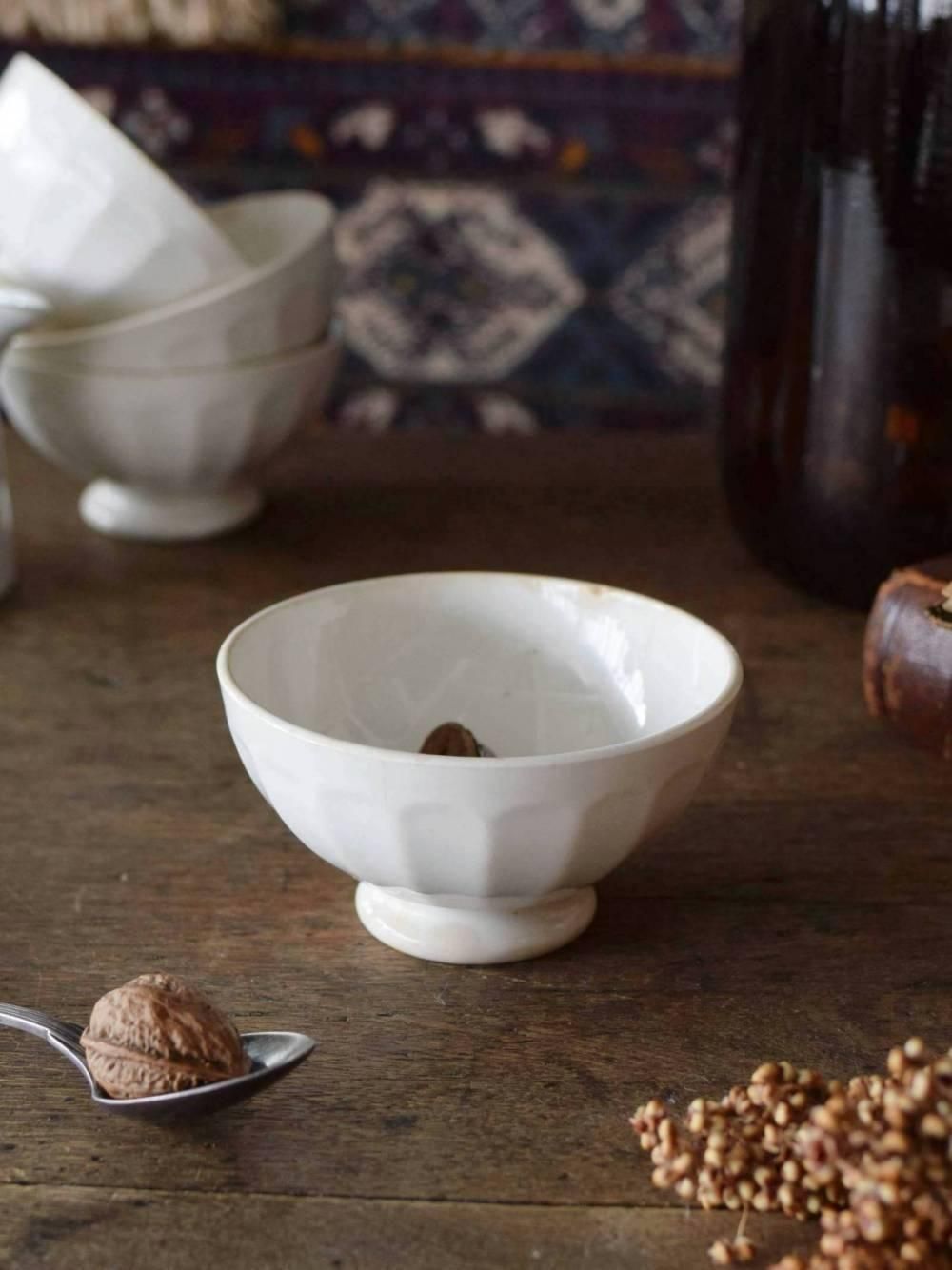 フランスアンティーク雑貨 カフェオレボウル.3D フランス食器 テーブル