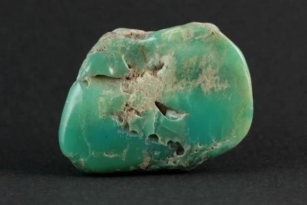 クリソプレーズ(緑玉髄) 原石 磨き 49.3g｜天然石 通販 キラリ石