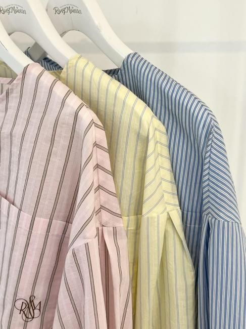 在庫調整】stripe crown tunic【3色展開】※順次発送予定 - RosyMonster