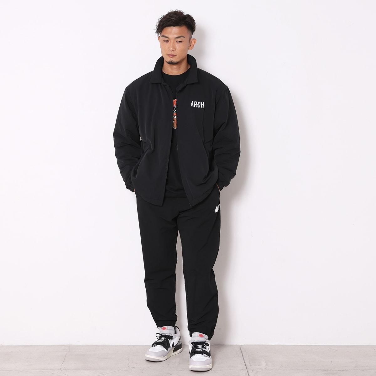 western quilted jacket【black】 - Arch ☆ アーチ [バスケットボール