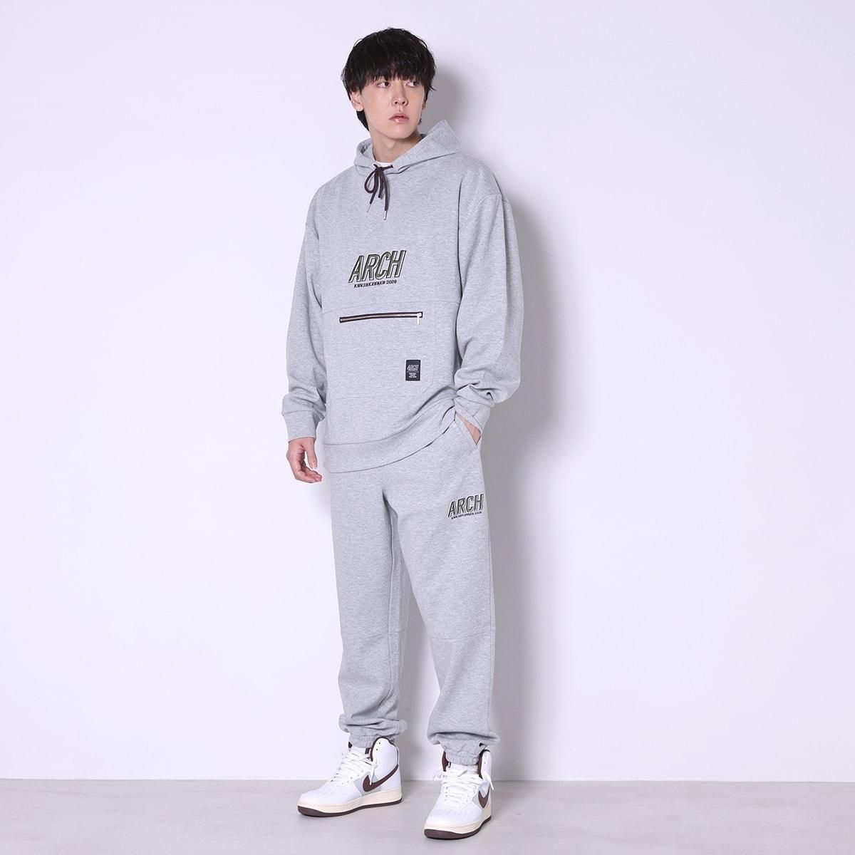shade logo sweat pants【gray】 - Arch ☆ アーチ [バスケットボール
