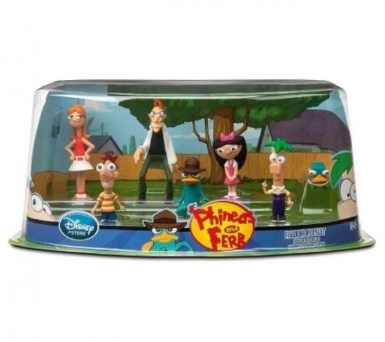 フィニアスとファーブ フィギュア セット - ディズニーフィギュア