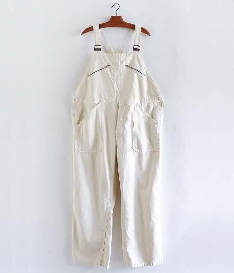 Adolphe Lafont フレンチワークオーバーオール［Overdye / IVORY