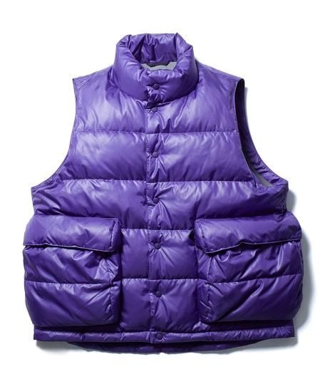 DAIWA PIER 39 TECH BACK PACKER DOWN VEST [PURPLE] - Fresh Service